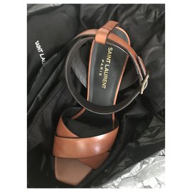 Saint Laurent-Farrah 80-Brown