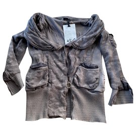 Autre Marque-Wild Lab Generation by Giorgio Bravo jacket & pants, Italy-Brown,Grey,Khaki