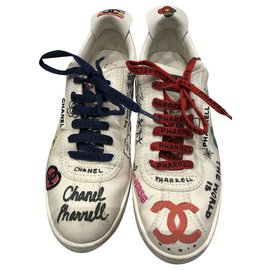 Chanel-Pharell-White