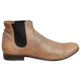 Autre Marque-Alberto Fasciani p ankle boots 36-Light brown