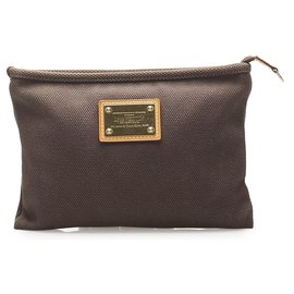 Louis Vuitton-Louis Vuitton Brown Antigua Pochette PM-Brown