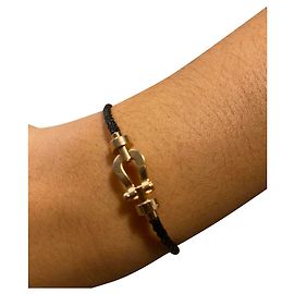 Fred Bracciale Force 10 Acciaio e Oro Rosa Nero e Rosa Nero Rosa