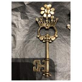 Dolce & Gabbana-Brincos-Gold hardware
