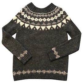 Woolrich Tricots Beige Gris anthracite