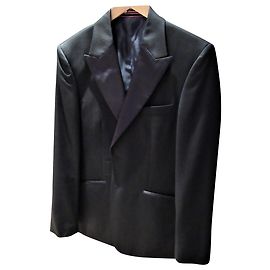 Autre Marque Matinique black wool blazer / jacket Black