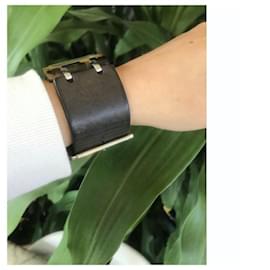 Michael Kors-Michael Kors leather watch-Brown