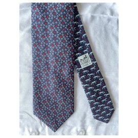 Hermès-Dada Hu-Vermelho,Azul marinho
