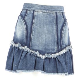 D&G-Skirt suit-Blue