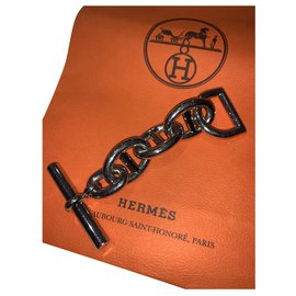 Hermès Cadena de ancla Hardware de plata