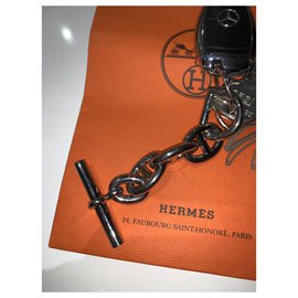Hermès-Chaîne d’ancre-Bijouterie argentée
