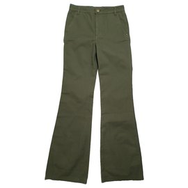 Tory Burch-calça, leggings-Verde