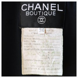 Chanel-CHANEL SKIRT TAILLEUR.-Preto
