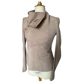 Rick Owens Vestes Beige