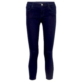 J Brand-Jeans skinny Maria blu inchiostro tg 27-Blu navy