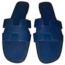 Hermès sandali Blu