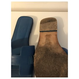 Hermès-sandali-Blu