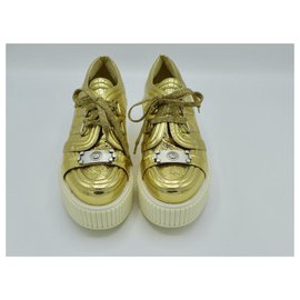 Chanel-Creepers-Golden