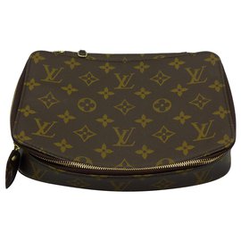 Louis Vuitton-Jewelry travel case-Brown