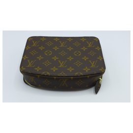 Louis Vuitton-Jewelry travel case-Brown