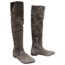 Botas prada p 38 Gris pardo