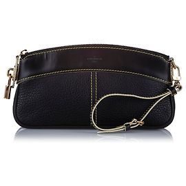 Pochette Louis Vuitton Suhali Lockit nera Nero