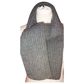 LORO PIANA / Reiner Kaschmirschal Grau