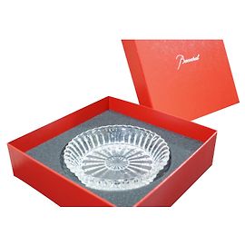 Baccarat Crystal Mille Nuits bottiglia di vino e sottobicchiere decanter Bianco