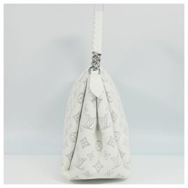 Louis Vuitton-Louis Vuitton Babylone chainBB shoulder bag Womens handbag M93465 White-White