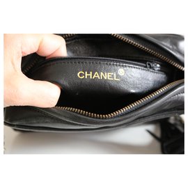 Chanel-MINI CAMERA-Preto