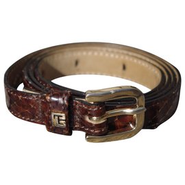 Pierre Balmain Gürtel Hellbraun Karamell