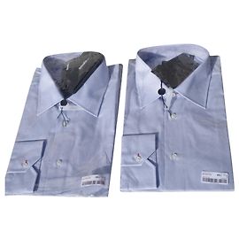 Smalto Shirts Light blue
