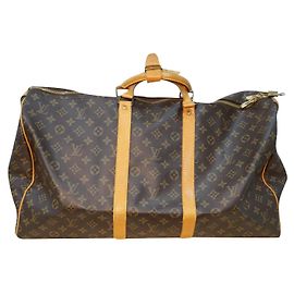Louis Vuitton Keepall 50 MONOGRAM CANVAS TRAVEL Brown