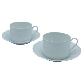 Hermès Egee tea cup and saucer White