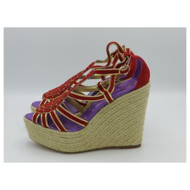 Hermès-Des sandales-Multicolore
