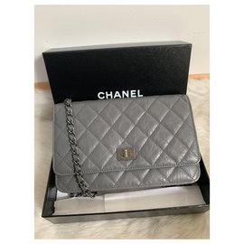 Chanel-Clutch bags-Grey