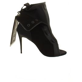 Alexander Wang x H&M Heels Black Suede Leather Black