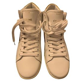Céline Triomphe sneakers white leather size 37 White