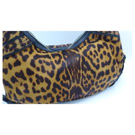 Yves Saint Laurent-Handtaschen-Leopardenprint