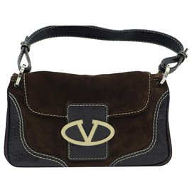 Valentino Garavani-Handbags-Brown