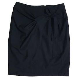 Isabel Marant Etoile Schwarzer Wollrock Schwarz