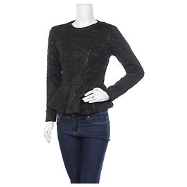 Baum und Pferdgarten Bluse Schwarz Polyester Größe L Schwarz