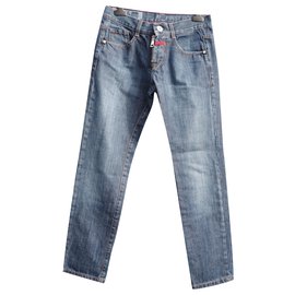 Marithé et François Girbaud Pantalones Azul Azul marino