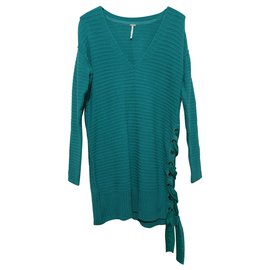 Free People-Tricots-Bleu,Turquoise