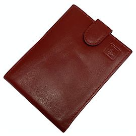 CARTERA ROLEX PIEL ROJA Roja