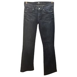 7 For All Mankind Tamaño de Lexie Bootcut 26 Azul