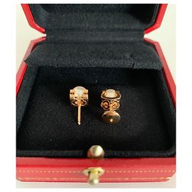 Cartier Boucles d'oreilles Doré