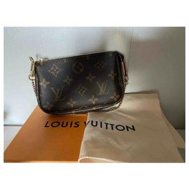Louis Vuitton-Bolsos de mano-Castaño