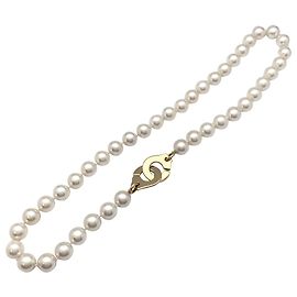 Collar de perlas Dinh Van "Menottes R15"en oro amarillo. Otro