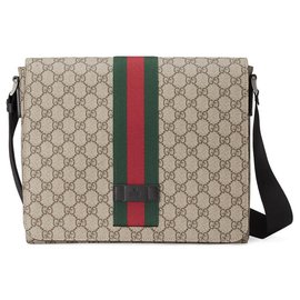 Gucci-Sac bandoulière Gucci GG-Beige