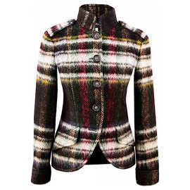 Chanel-casaco ultra raro Paris-Edimburgo-Multicor
